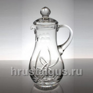 Кувшин с крышкой, 1.2л, 900/43-цветок арт.6209